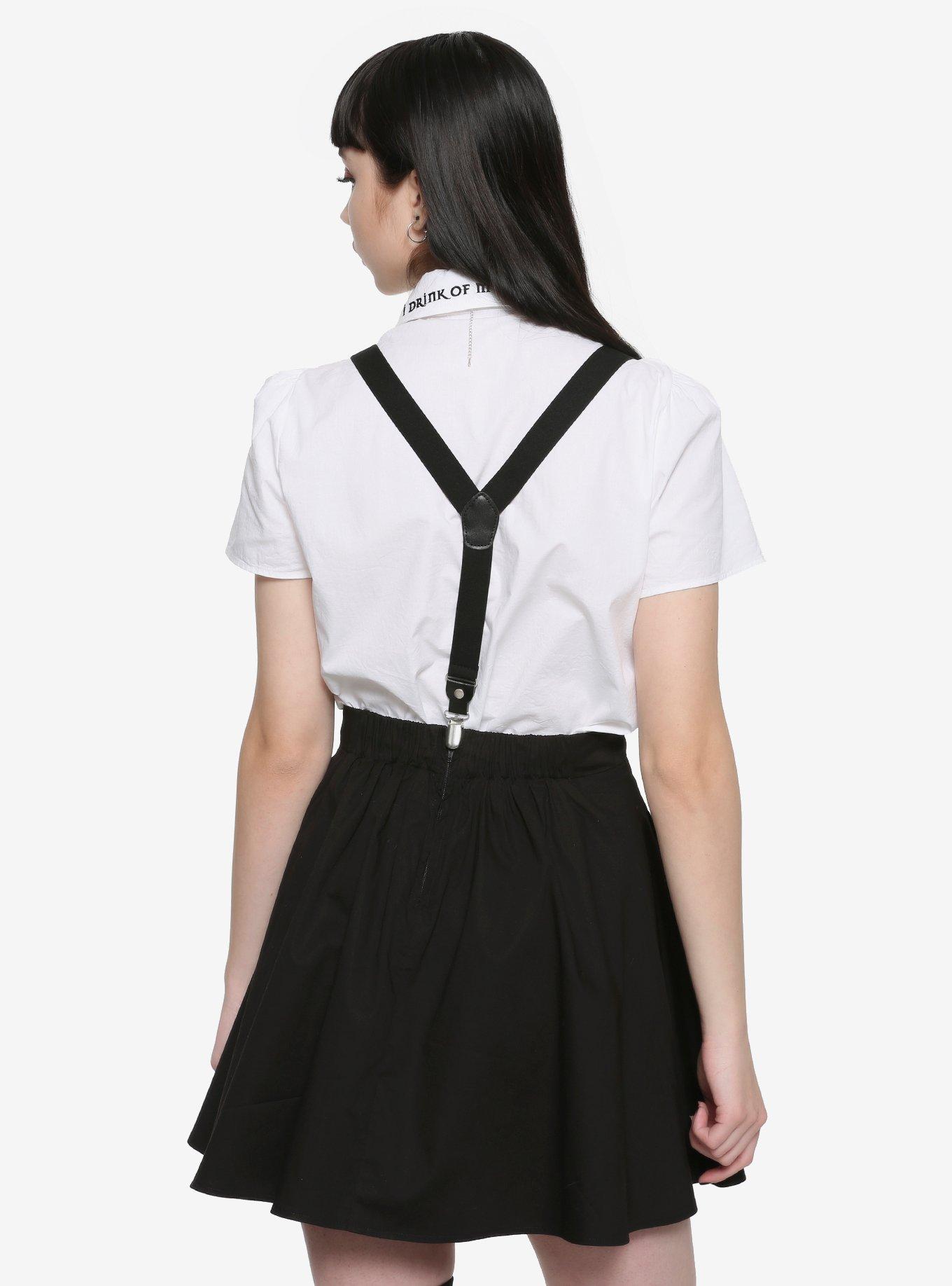 The Craft Pentagram Suspender Skirt Plus Size