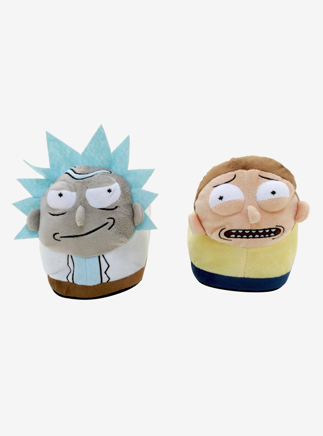 Rick And Morty Plush Slippers, , alternate