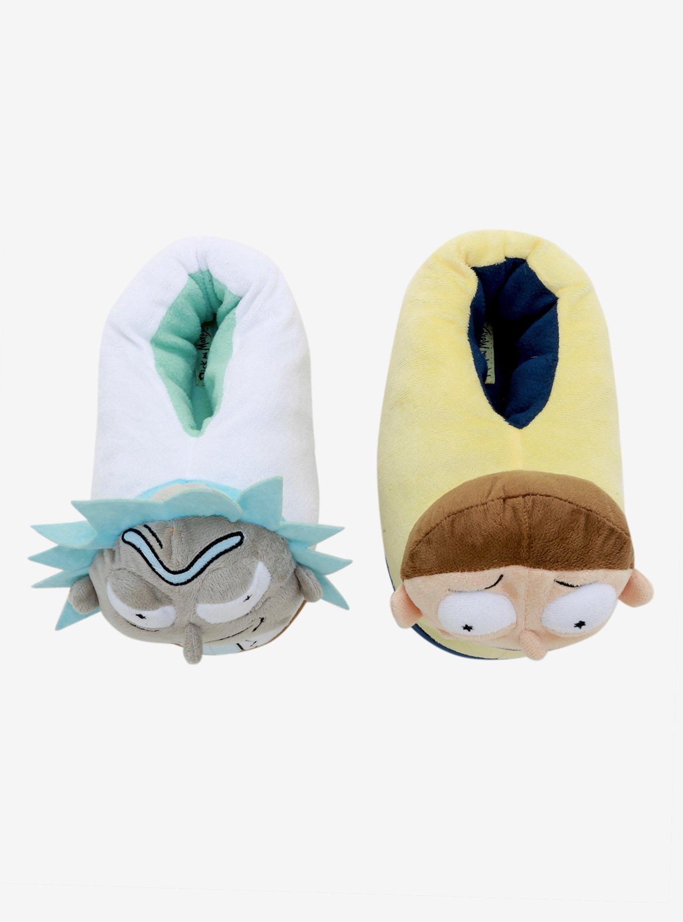 Rick And Morty Plush Slippers, , alternate