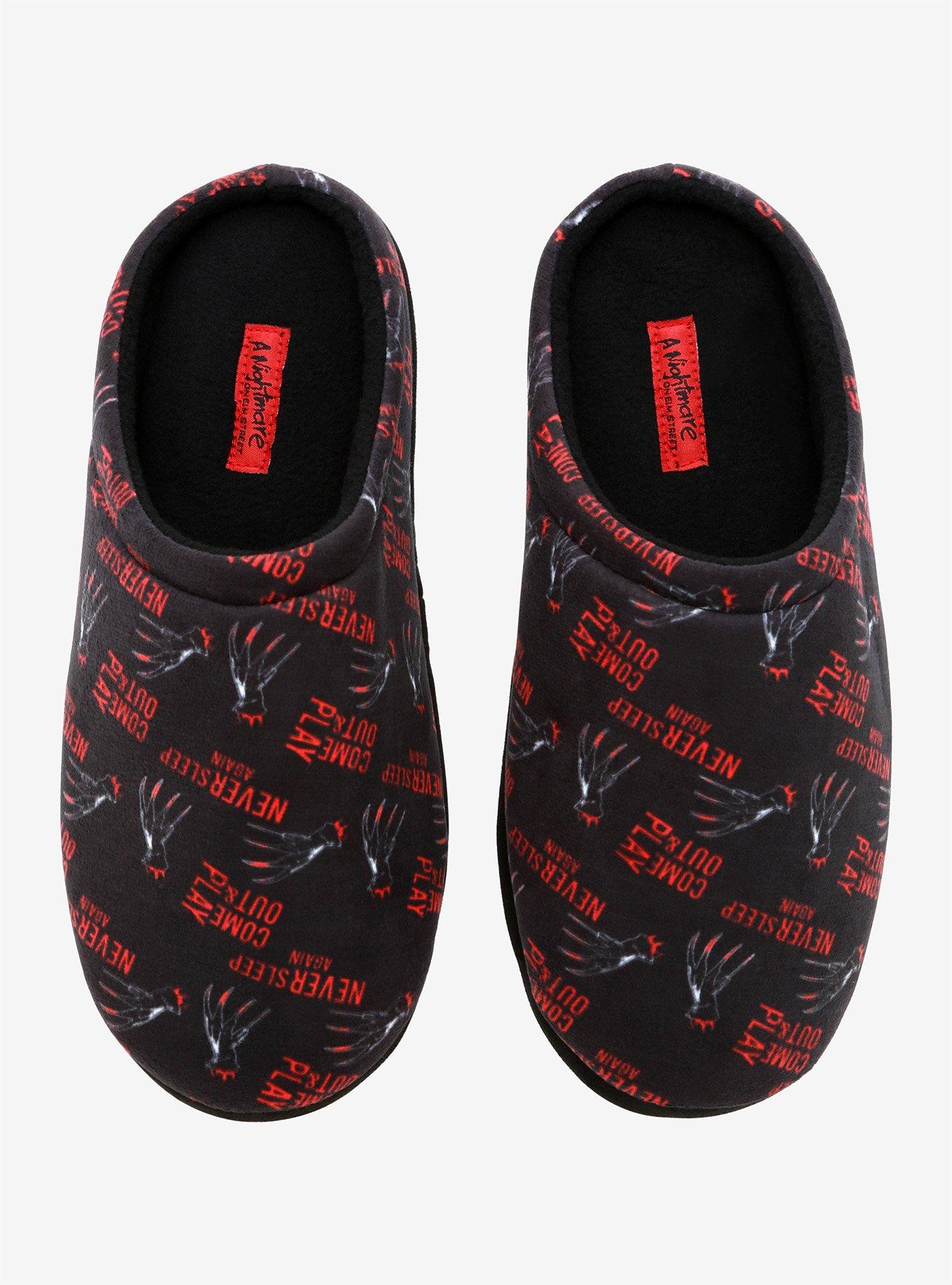 A Nightmare On Elm Street Never Sleep Again Slippers, MULTI, alternate - view 3