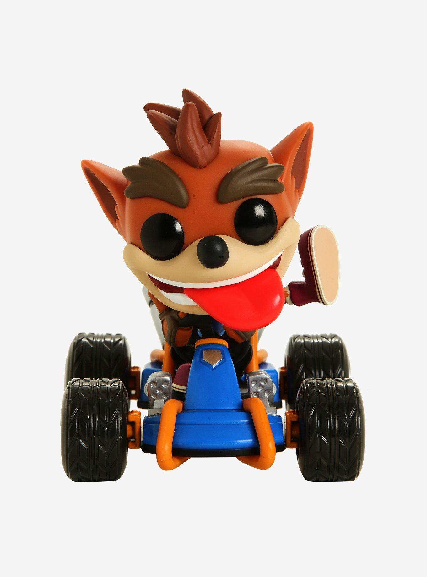 Funko Crash Team Racing Nitro-Fueled Pop! Rides Crash Bandicoot Vinyl Figure, , alternate