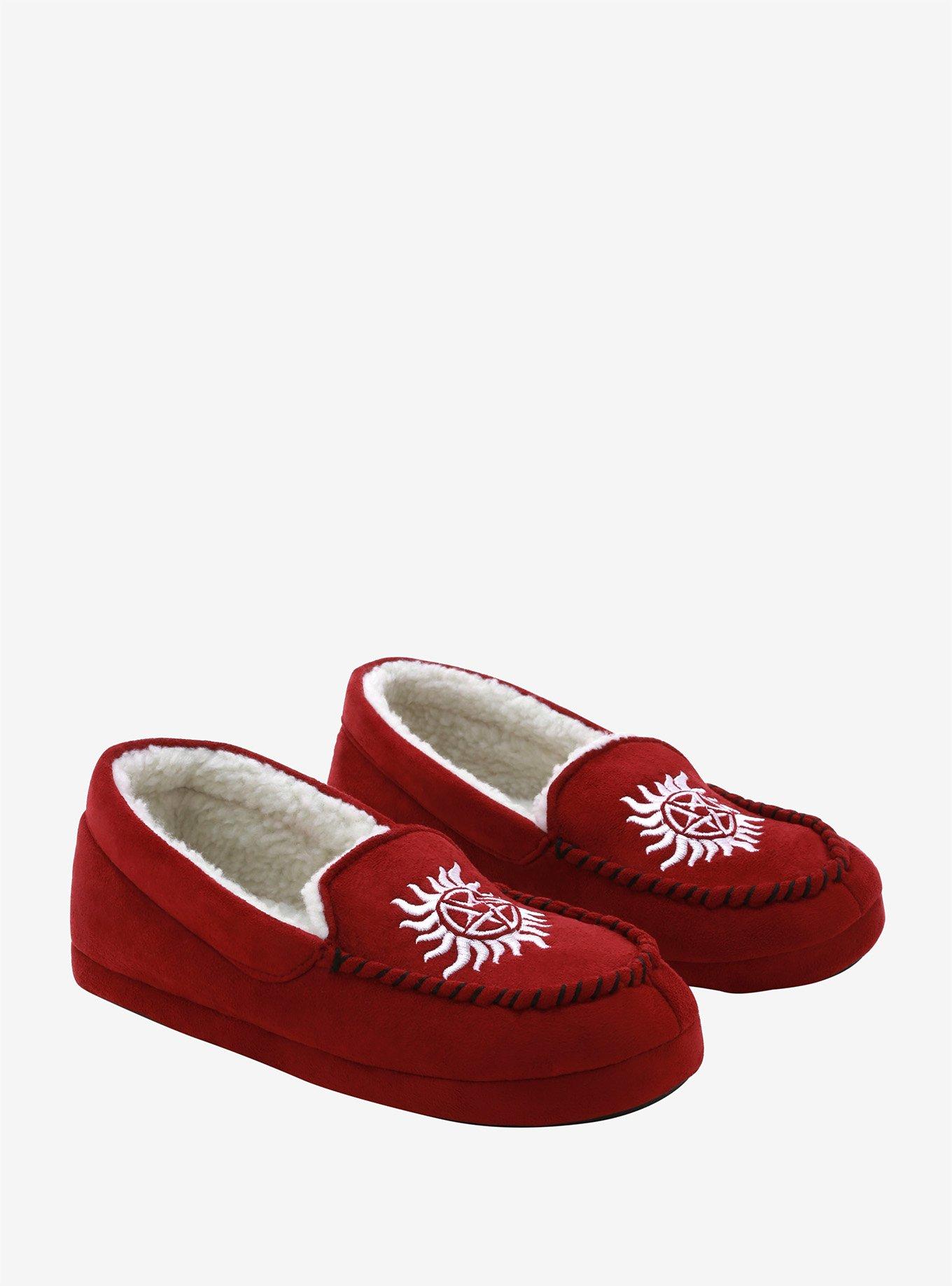 Supernatural Anti-Possession Moccasin Slippers, MULTI, alternate