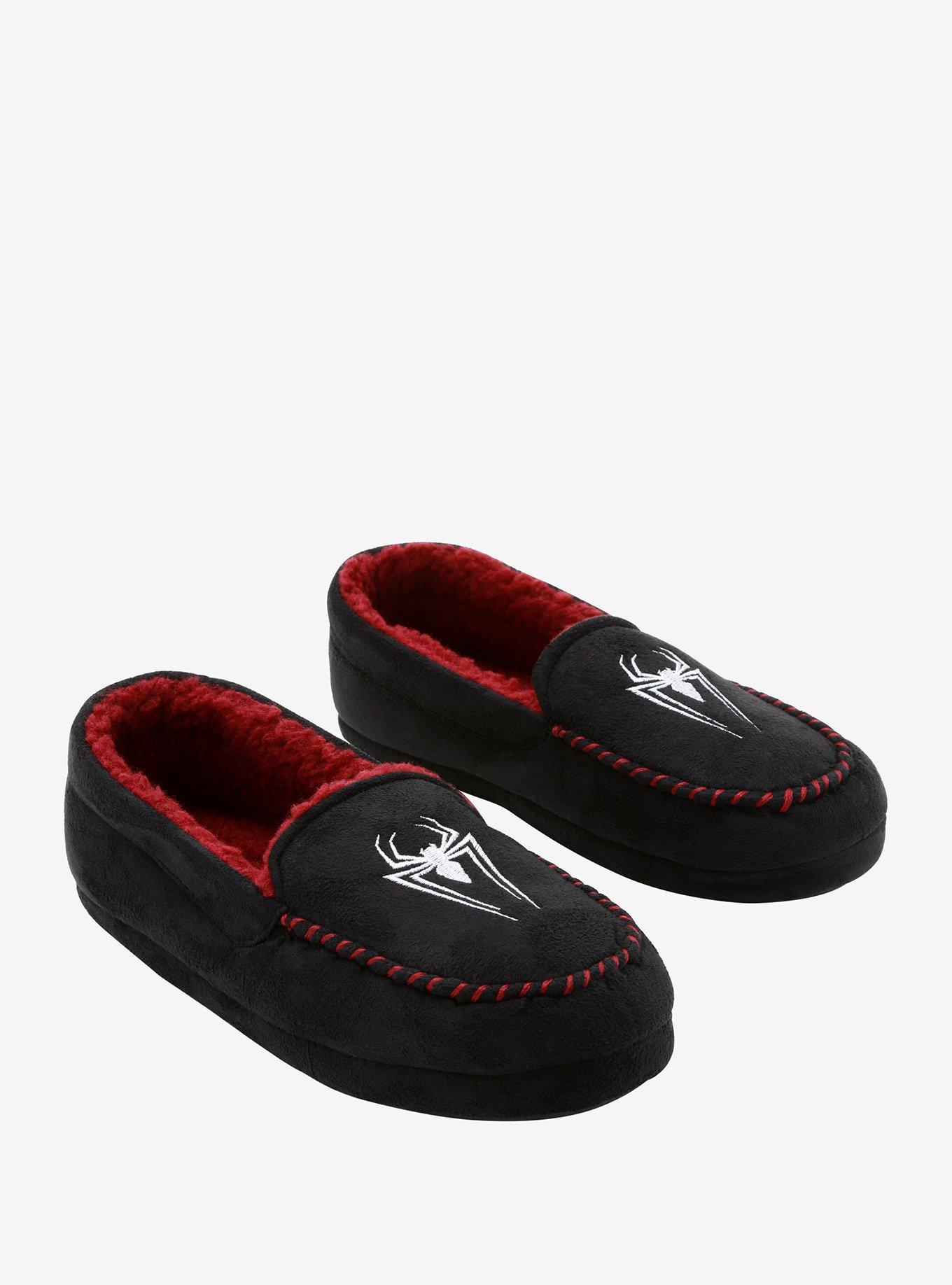 Marvel Spider-Man Moccasin Slippers, MULTI, alternate