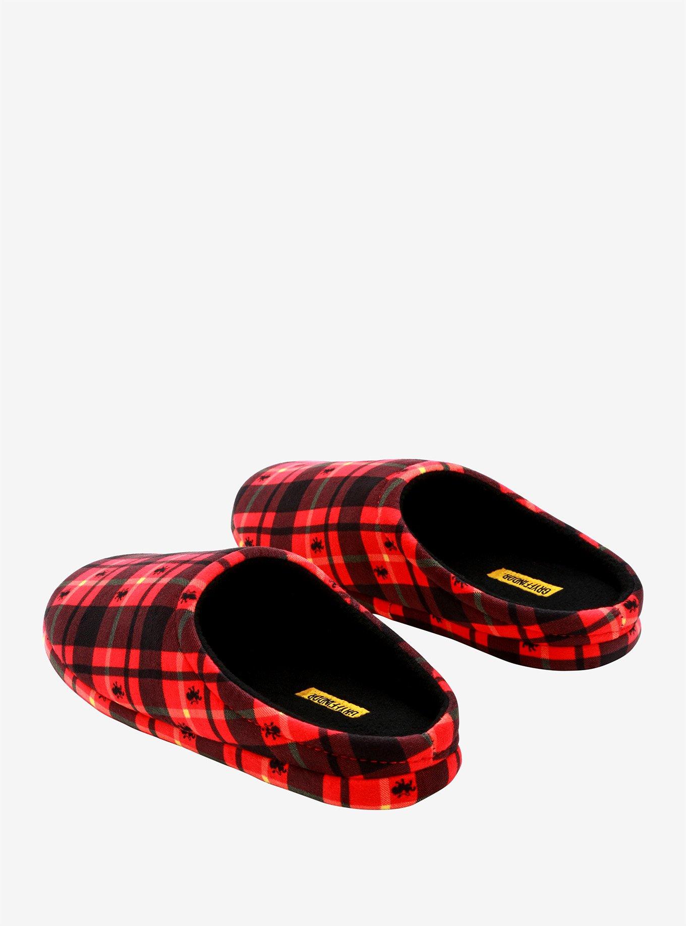 Harry Potter Gryffindor Plaid Slippers, MULTI, alternate