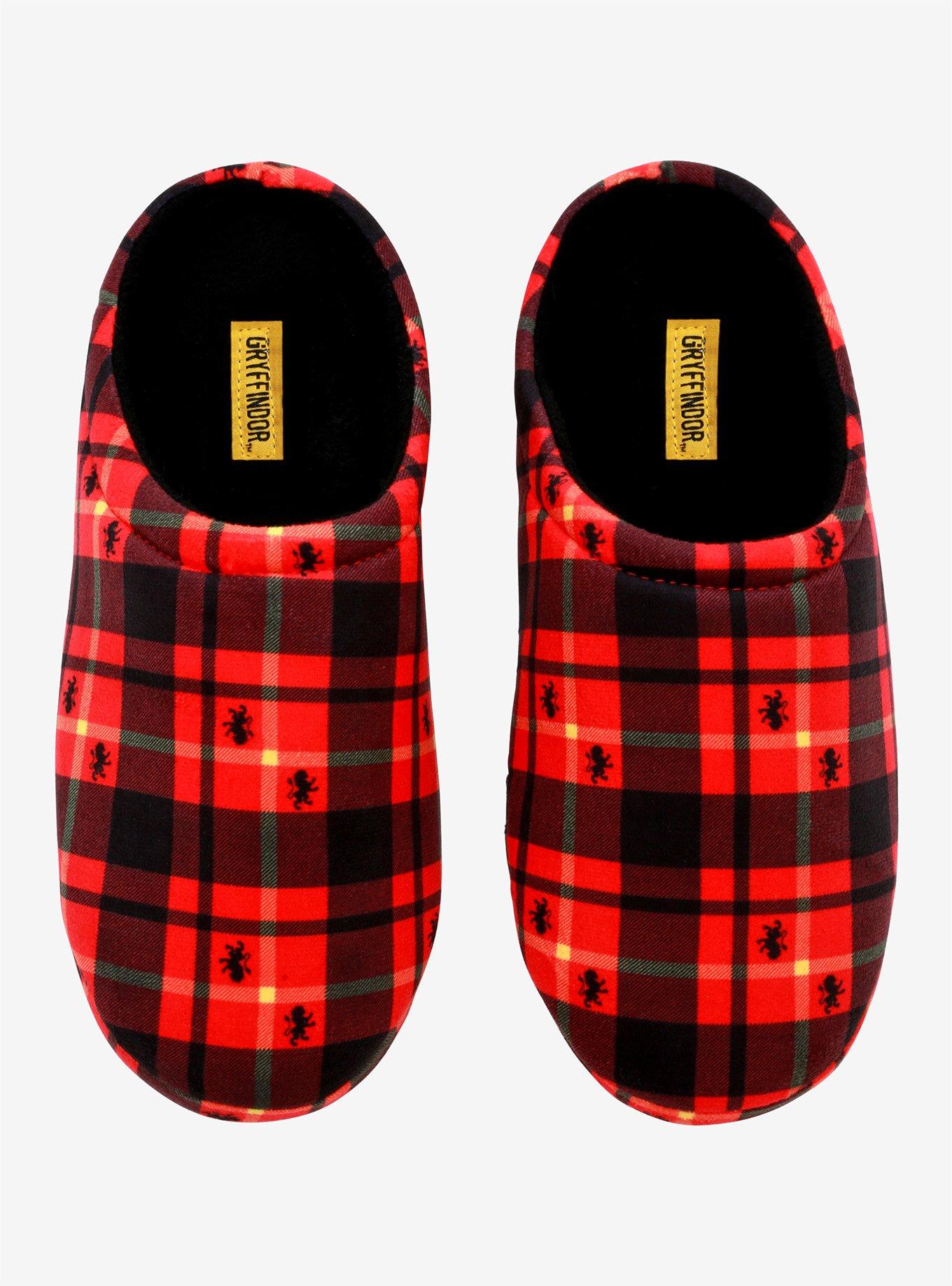 Harry Potter Gryffindor Plaid Slippers, MULTI, alternate