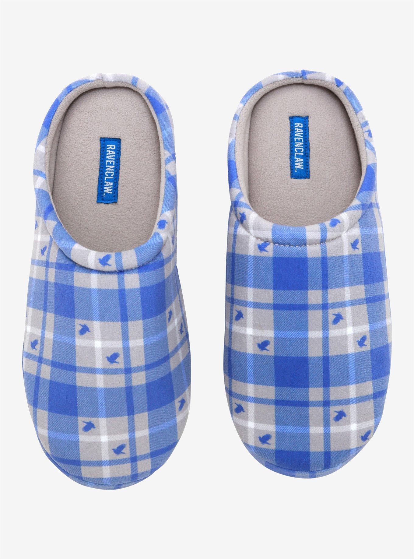 Harry Potter Ravenclaw Plaid Slippers, MULTI, alternate