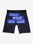 The Office That's What She Said Boxer Briefs, , alternate