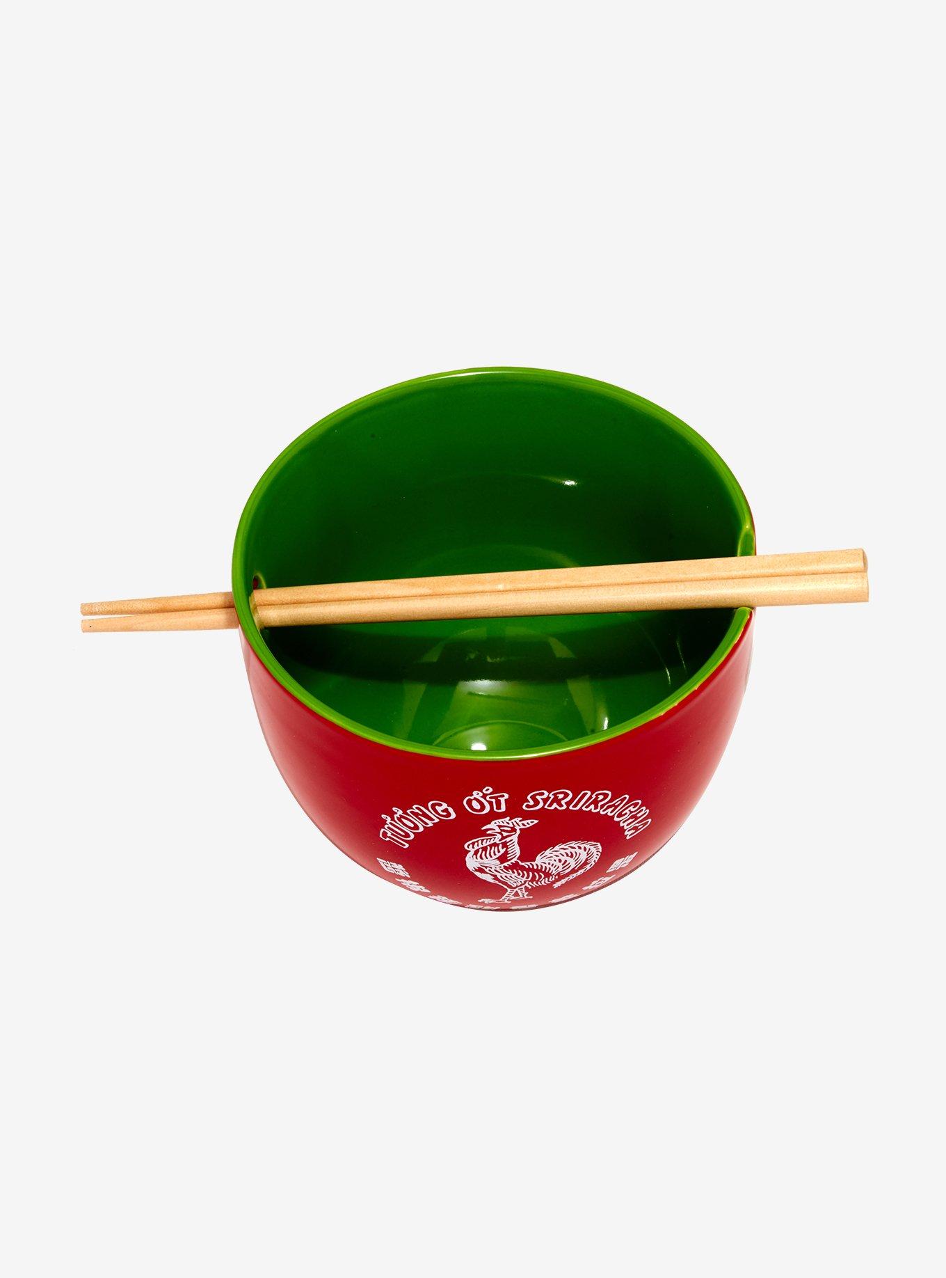 Sriracha Ramen Bowl with Chopsticks, , alternate
