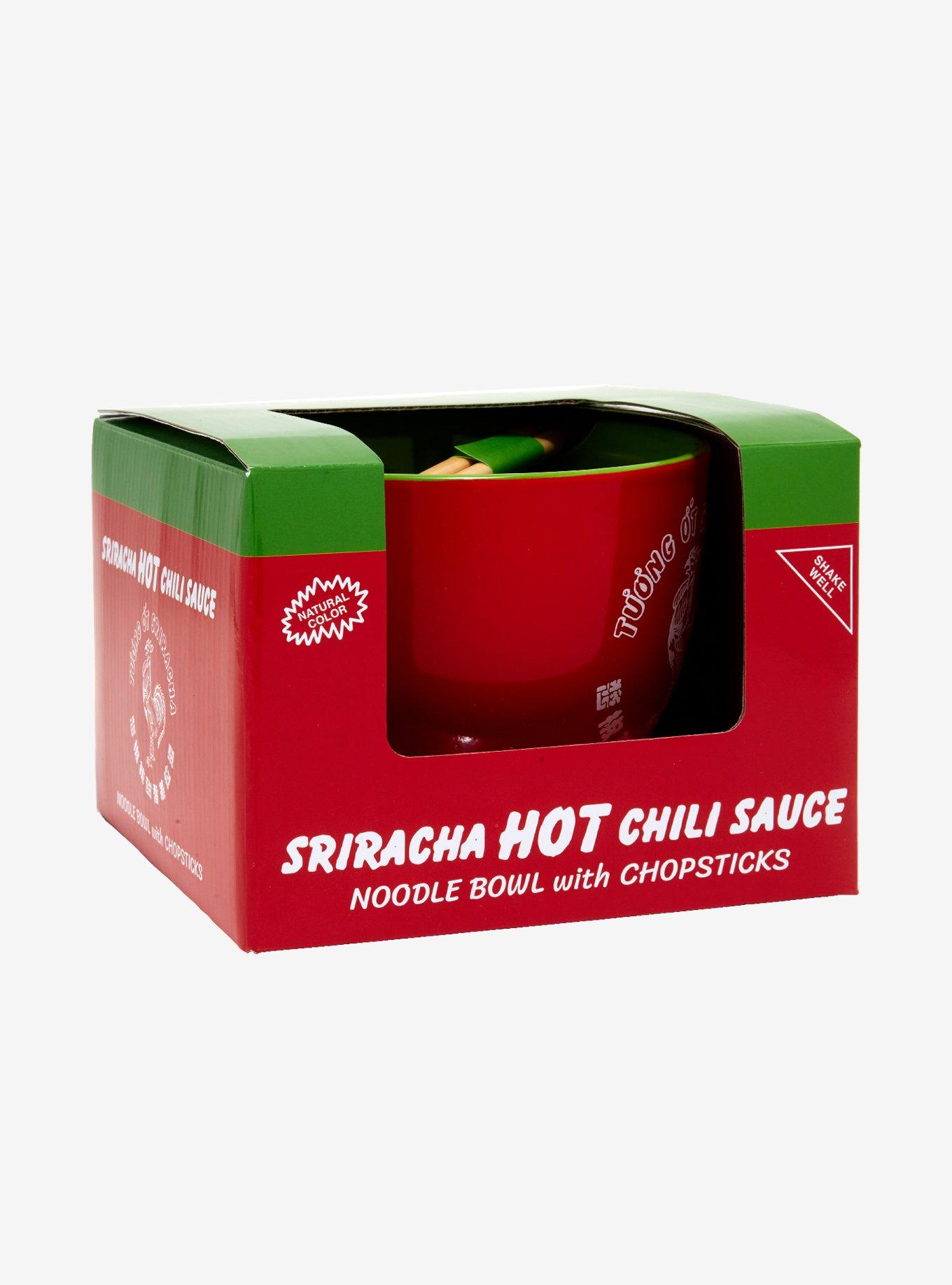 Sriracha Ramen Bowl with Chopsticks, , alternate