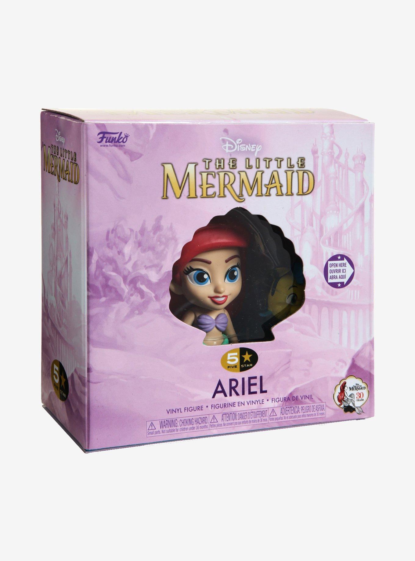 Funko Disney The Little Mermaid Ariel 5 Star Vinyl Figure, , alternate