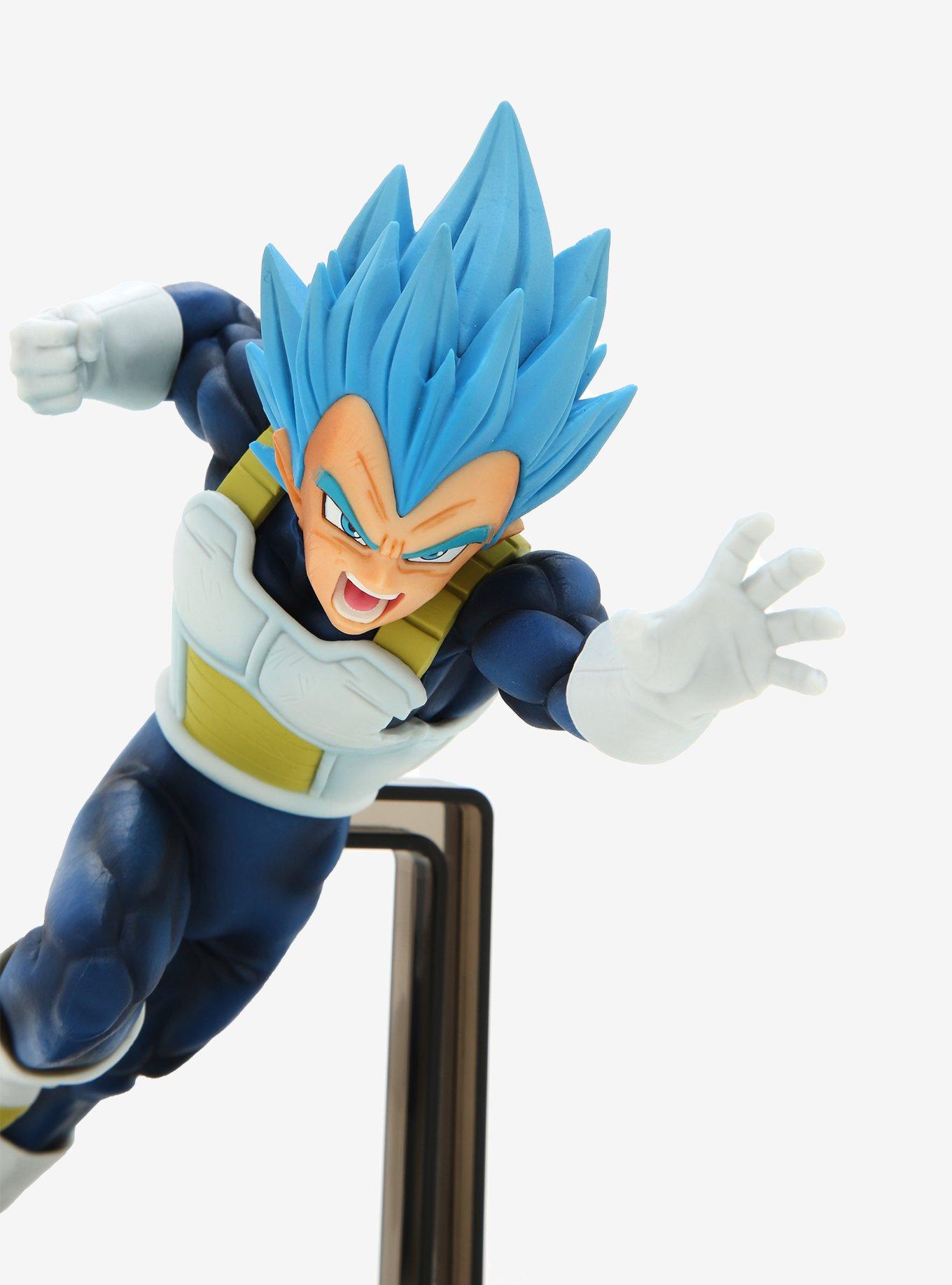 Banpresto Dragon Ball Super Warriors Battle Retsuden Z Super Saiyan God Super Saiyan Vegeta Collectible Figure, , alternate