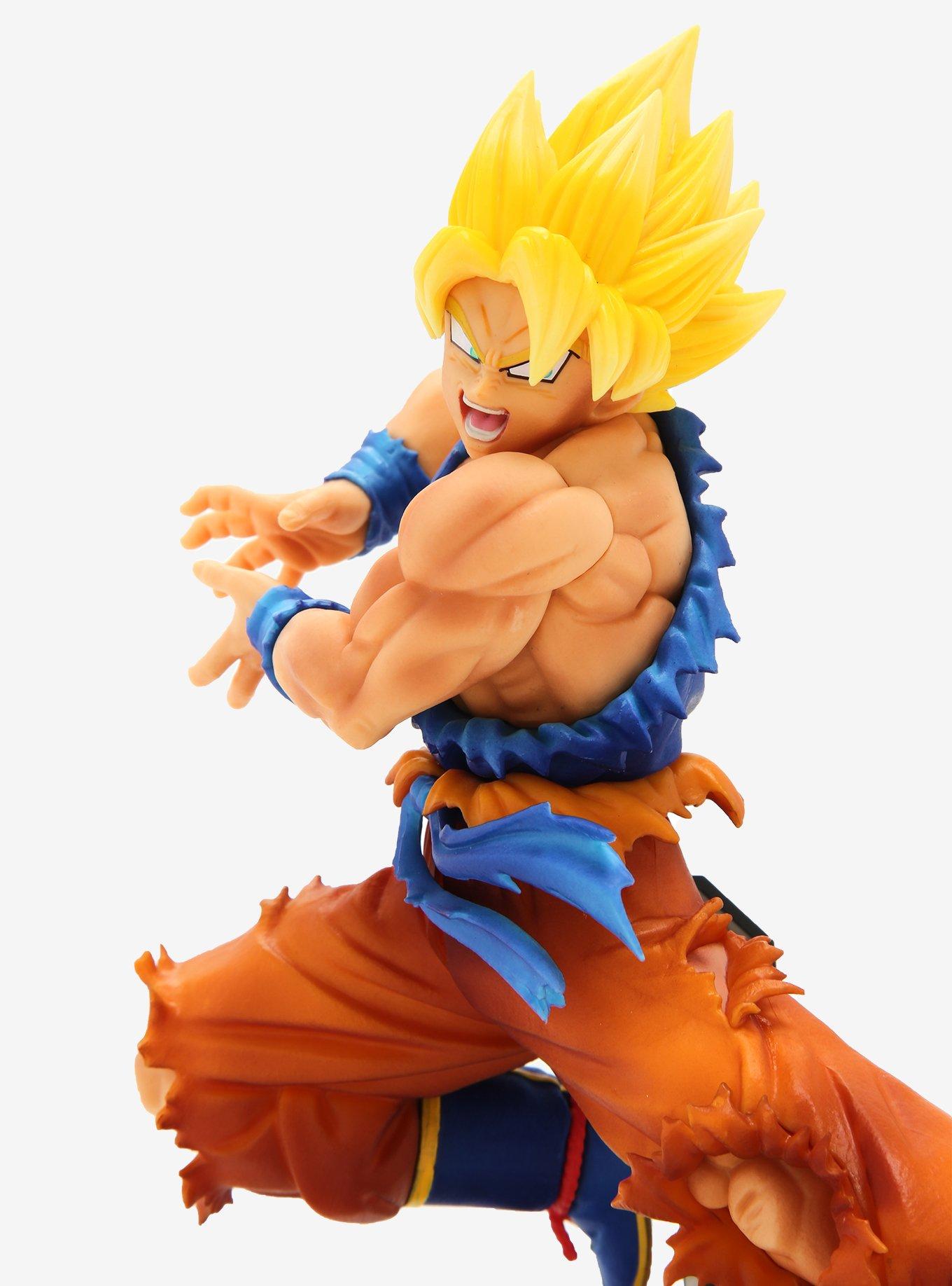 Banpresto Dragon Ball Z Warriors Battle Retsuden Z Super Saiyan Goku Collectible Figure, , alternate
