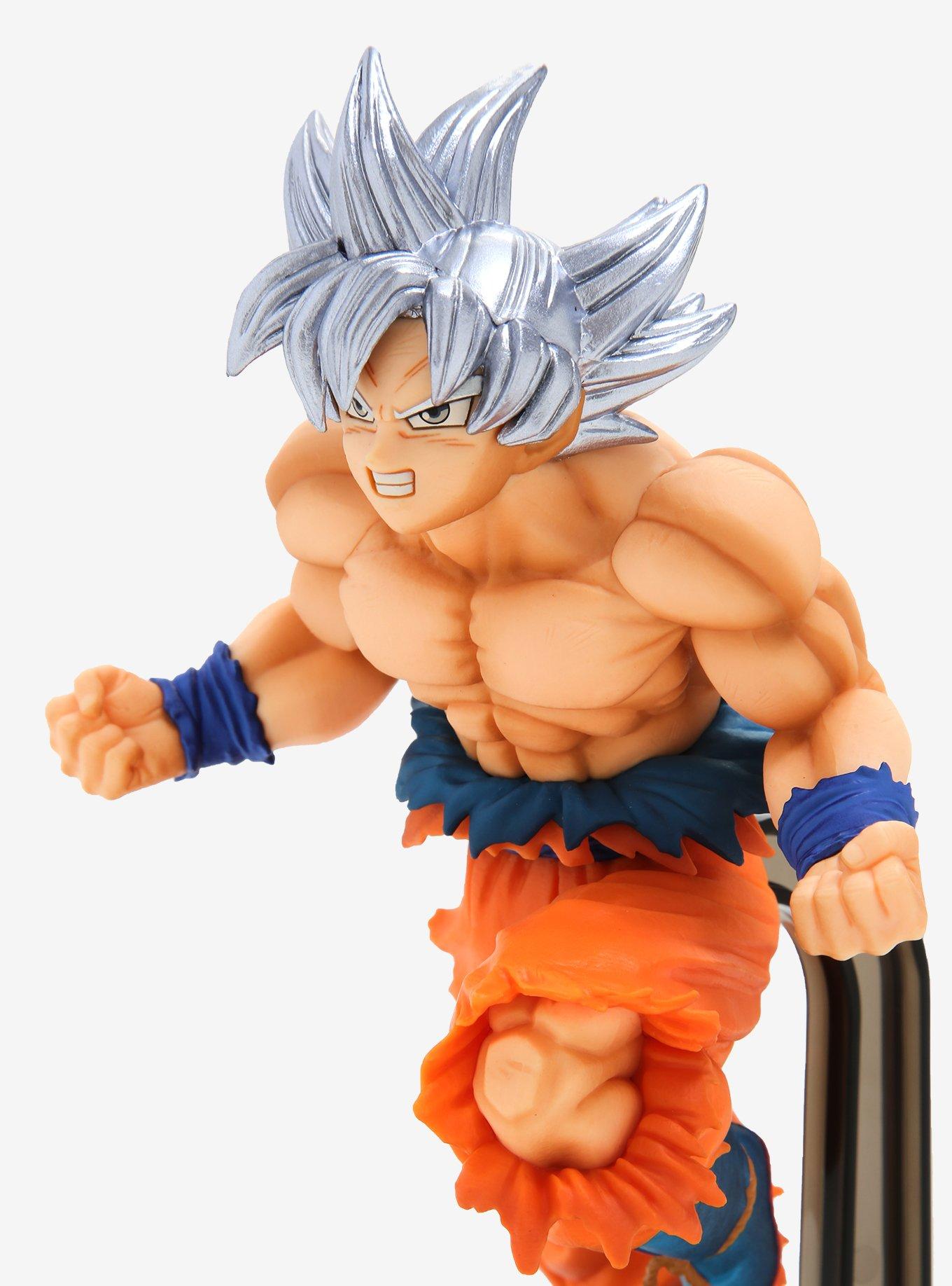 Banpresto Dragon Ball Super Warriors Battle Retsuden Z Ultra Instinct Goku Collectible Figure, , alternate