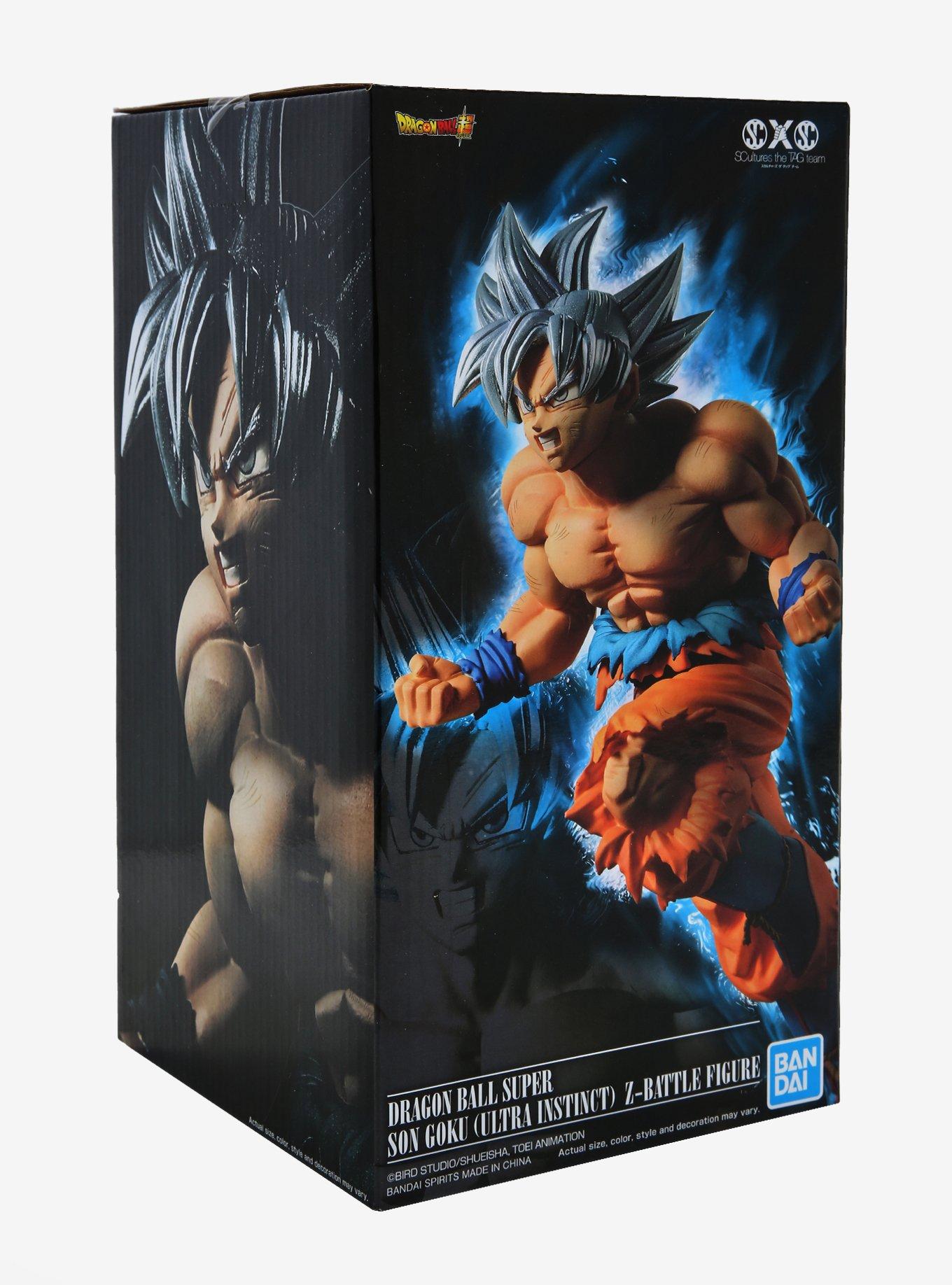 Banpresto Dragon Ball Super Warriors Battle Retsuden Z Ultra Instinct Goku Collectible Figure, , alternate