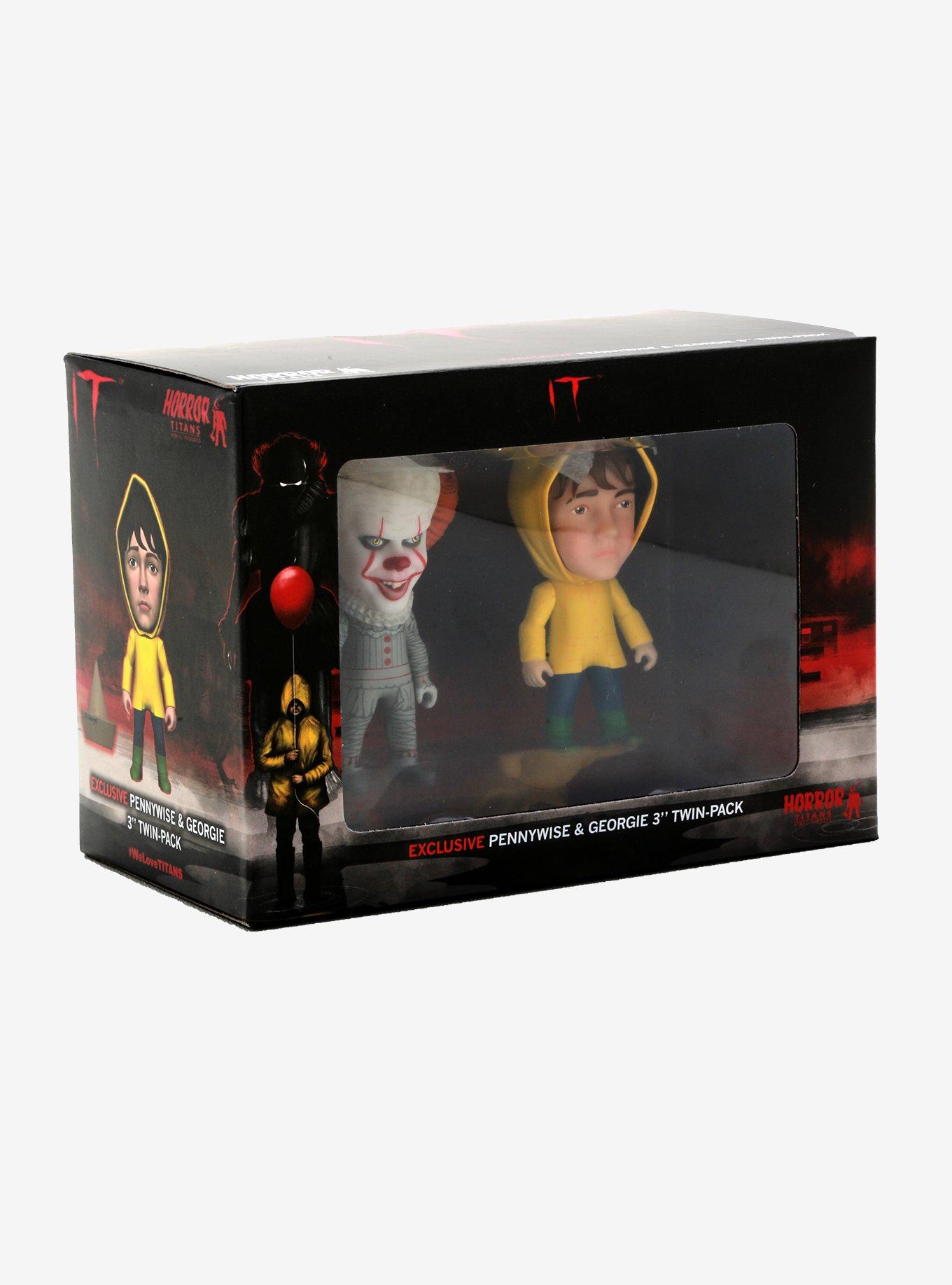 IT Pennywise & Georgie 3 Inch Titans Vinyl Figure Set, , alternate