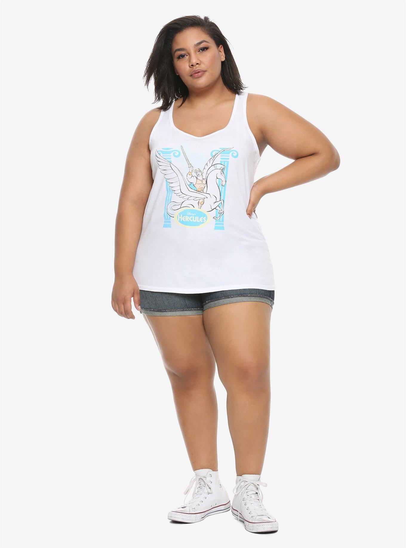 Disney Hercules Pegasus Girls Tank Top Plus Size, , alternate