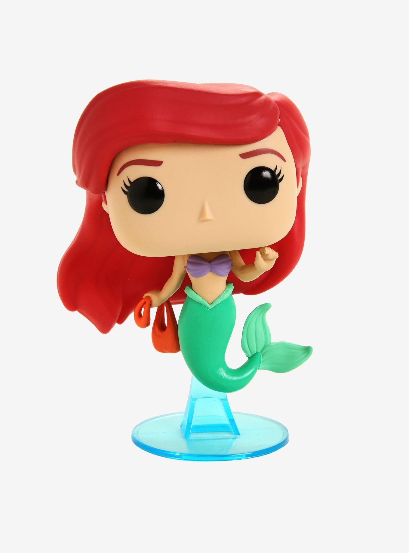 Funko Pop! Disney The Little Mermaid Ariel with Bag Vinyl Figure, , alternate