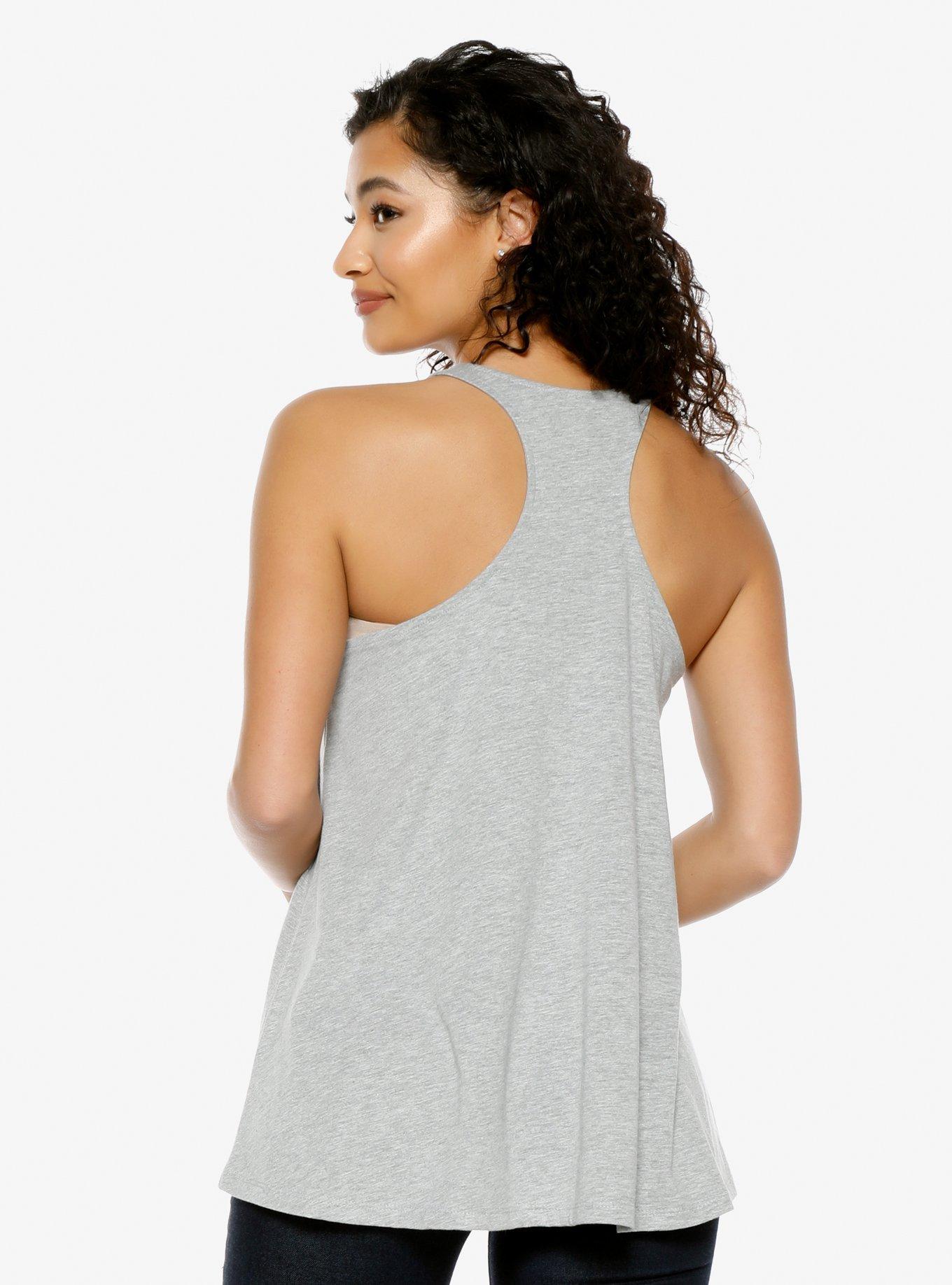 Winnie the Pooh Tigger Logo Womens Tank Top, , alternate