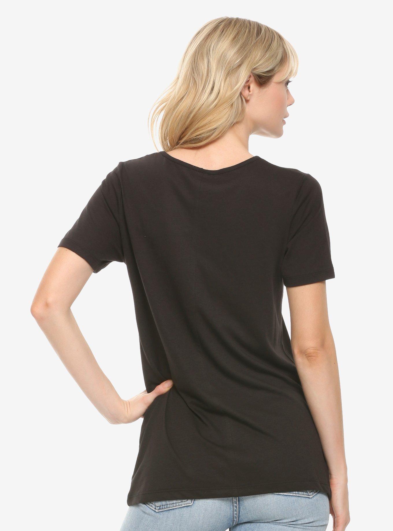 Marvel Avengers Thanos Infinite Power Women's T-Shirt - BoxLunch Exclusive, BLACK, alternate