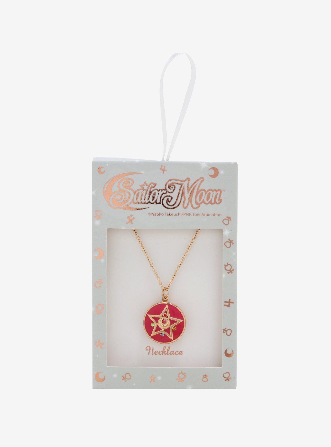 Sailor Moon Crystal Star Compact Necklace - BoxLunch Exclusive, , alternate