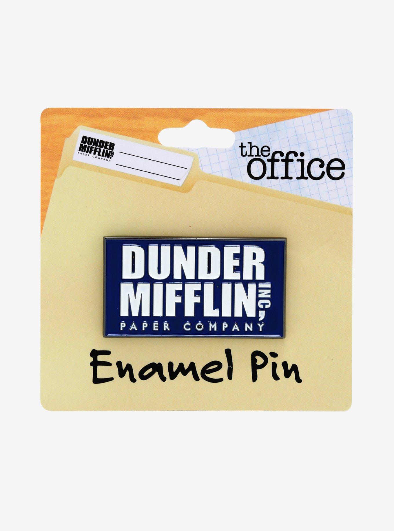 The Office Dunder Mifflin Enamel Pin, , alternate - view 2
