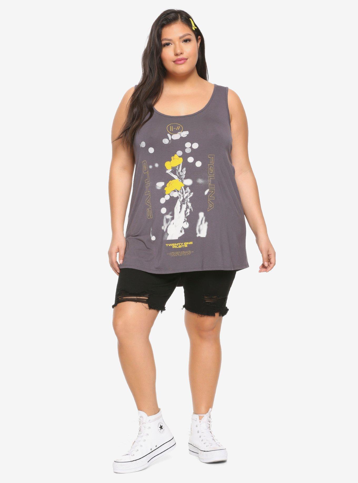 Twenty One Pilots Sahlo Folina Girls Tank Top Plus Size, , alternate