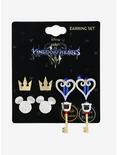 Disney Kingdom Hearts Earring Set, , alternate