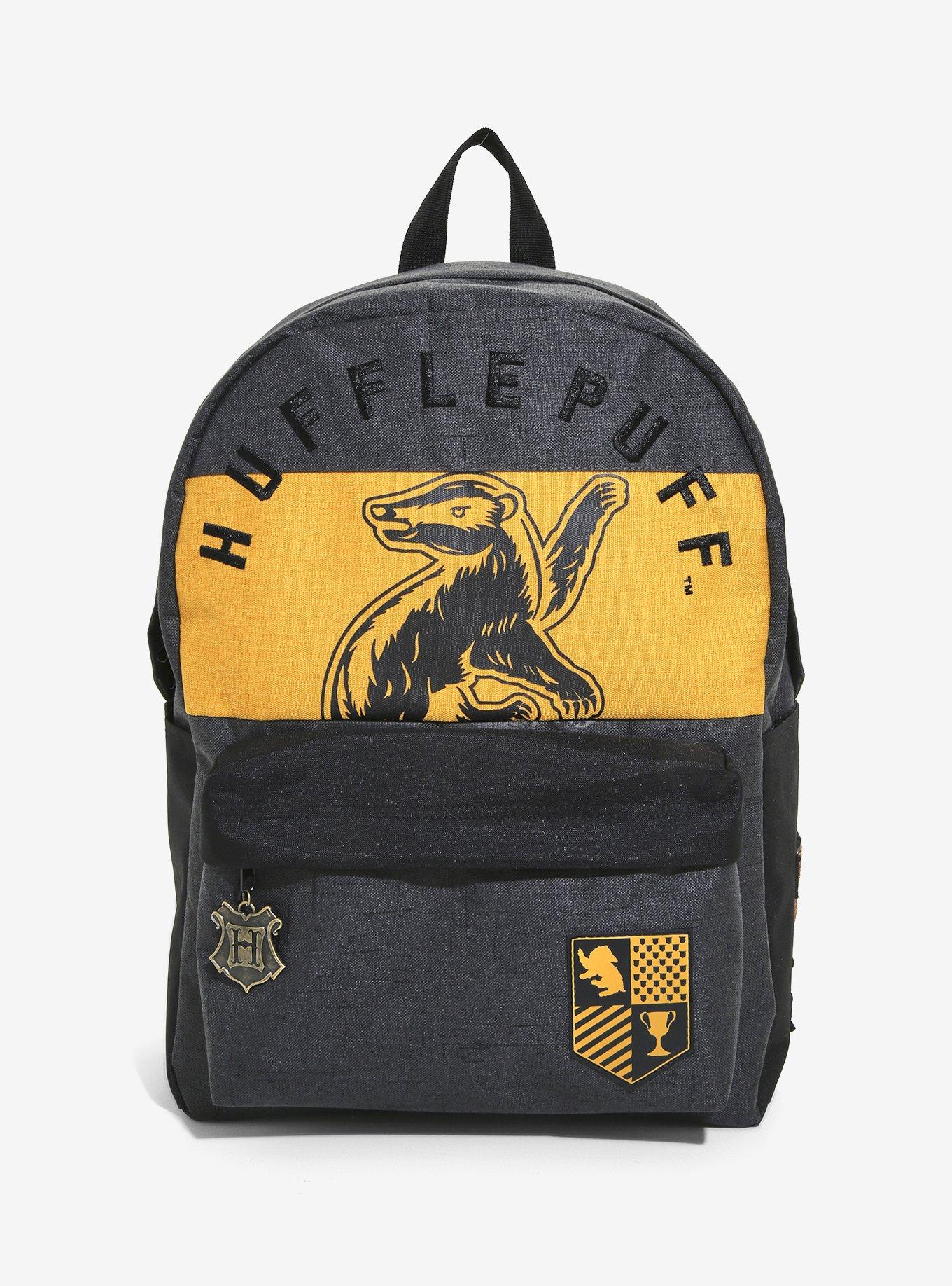 Harry Potter Hufflepuff Color-Block Backpack, , alternate