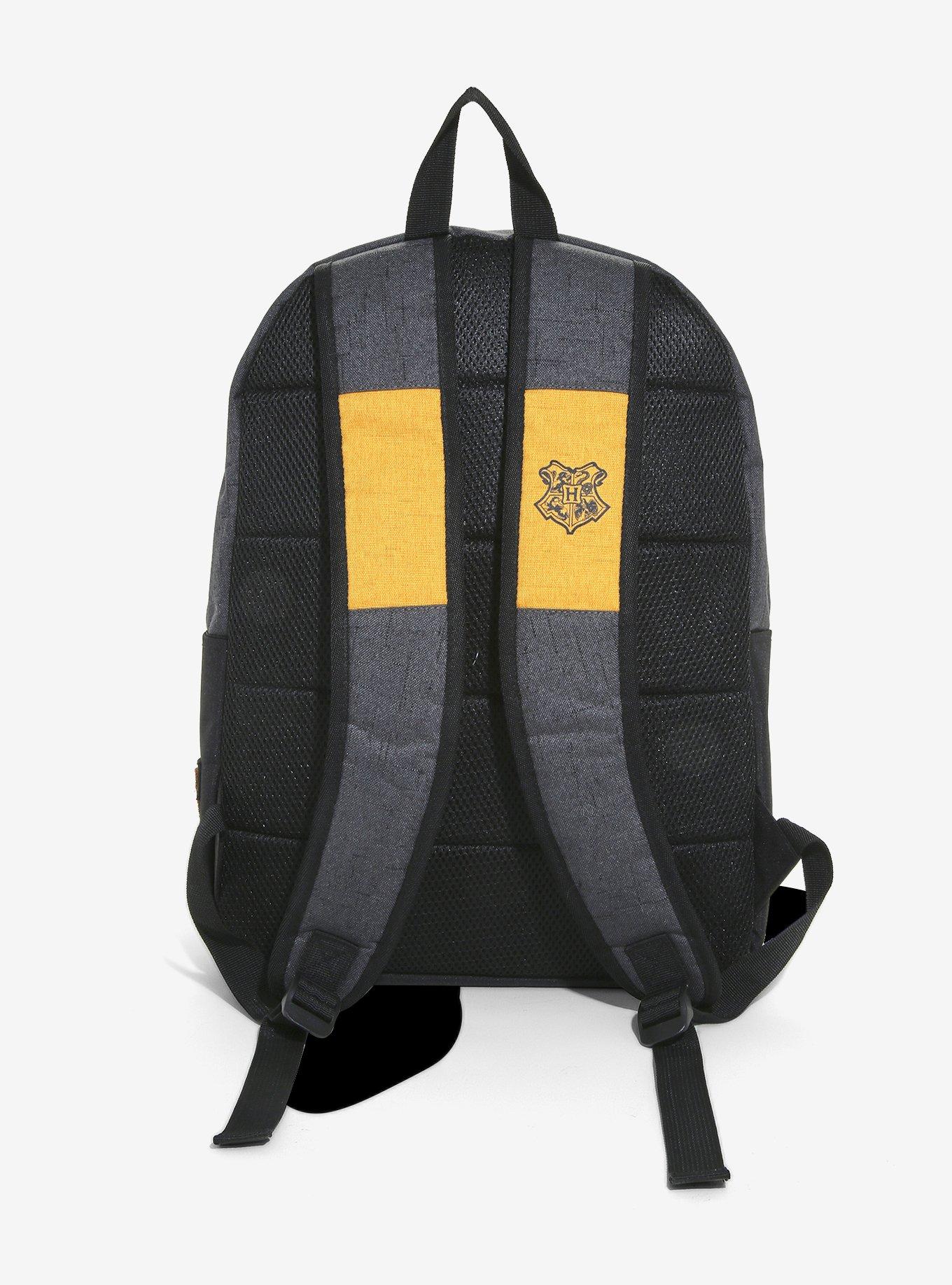 Harry Potter Hufflepuff Color-Block Backpack, , alternate