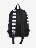 Beetlejuice Black & White Striped Backpack, , alternate