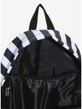 Beetlejuice Black & White Striped Backpack, , alternate