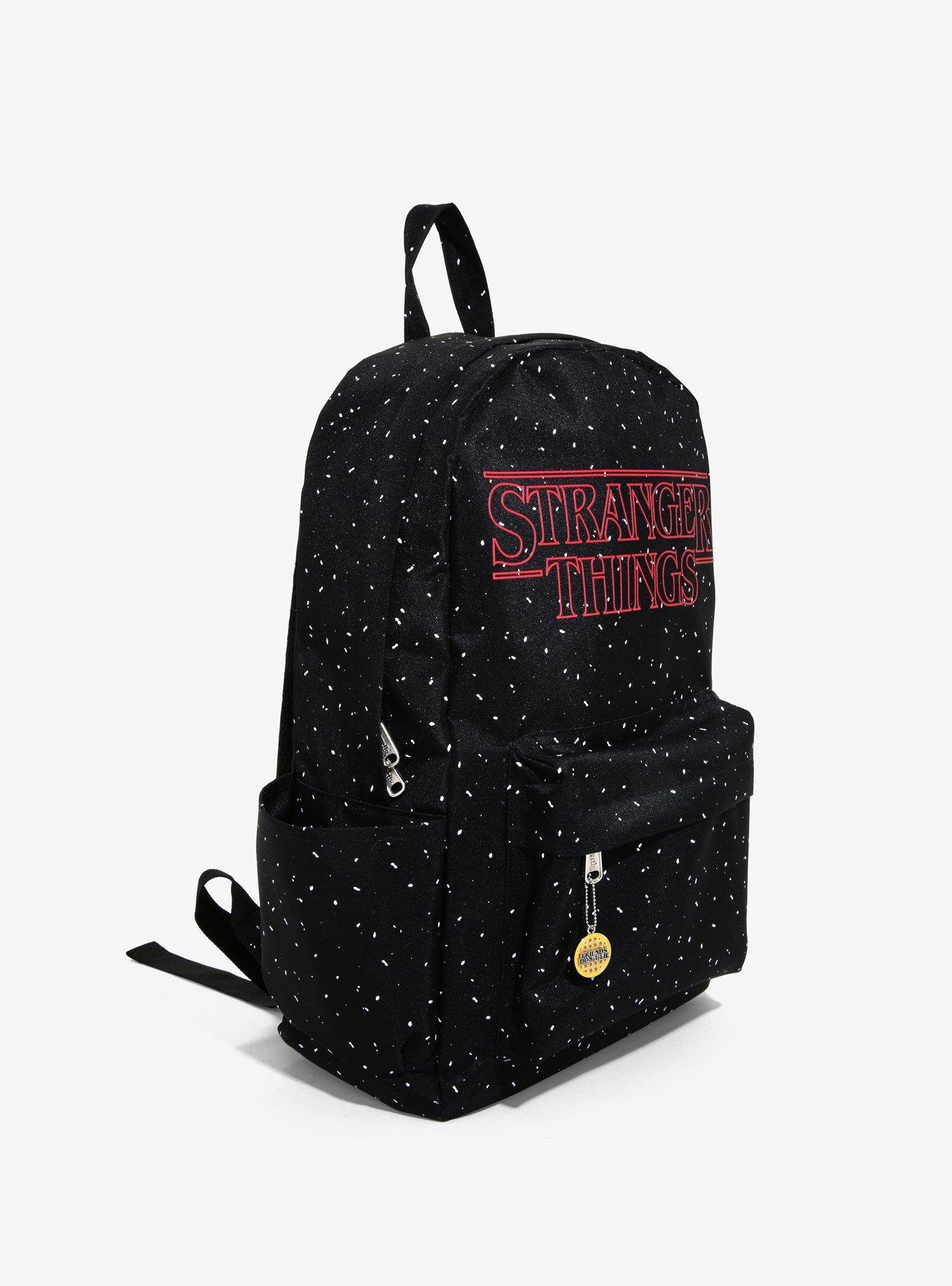 Loungefly Stranger Things Logo Speckled Backpack, , alternate