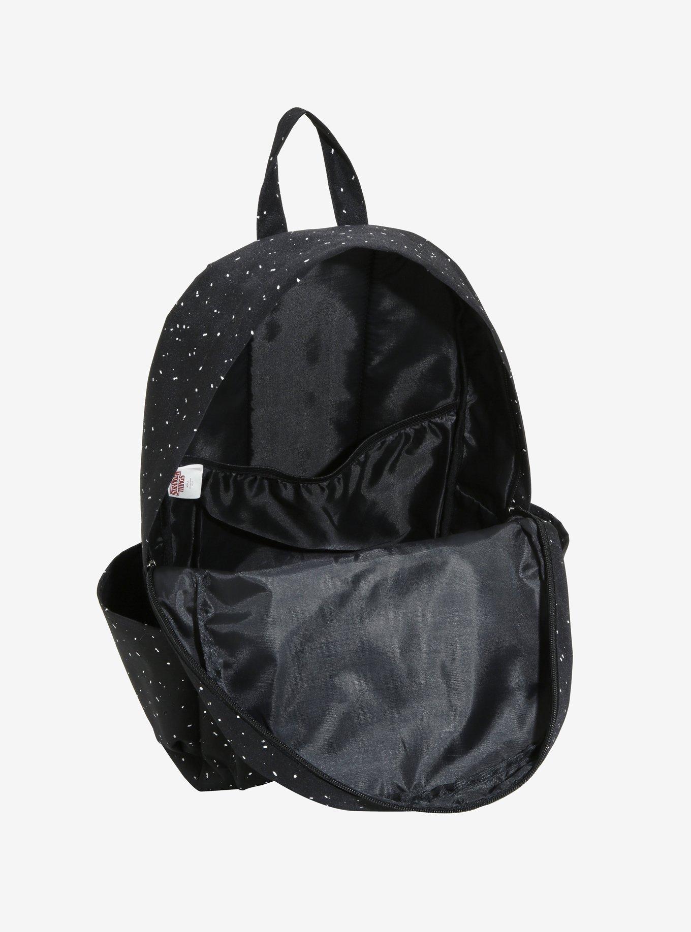 Loungefly Stranger Things Logo Speckled Backpack, , alternate