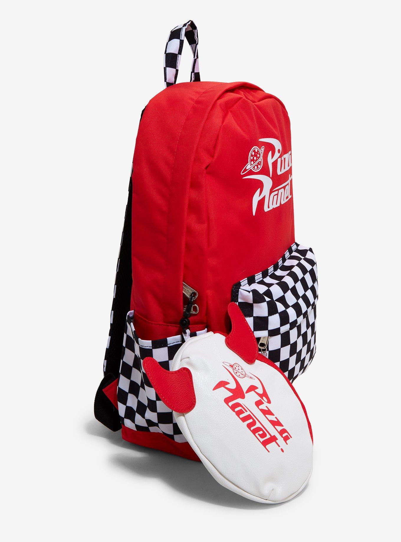 Loungefly Disney Pixar Toy Story Pizza Planet Checkered Backpack, , alternate