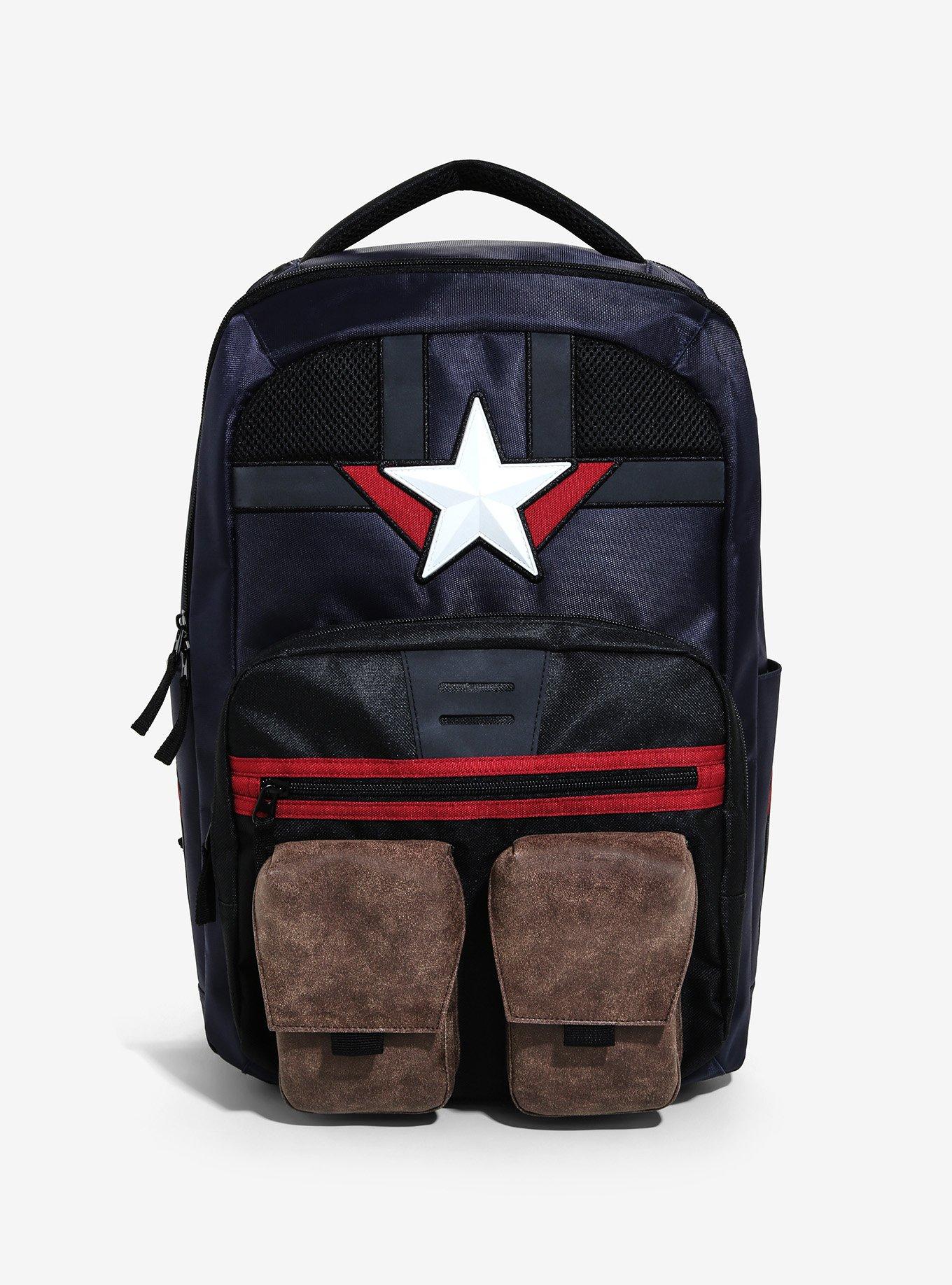 Marvel Captain America Built-Up Backpack, , alternate