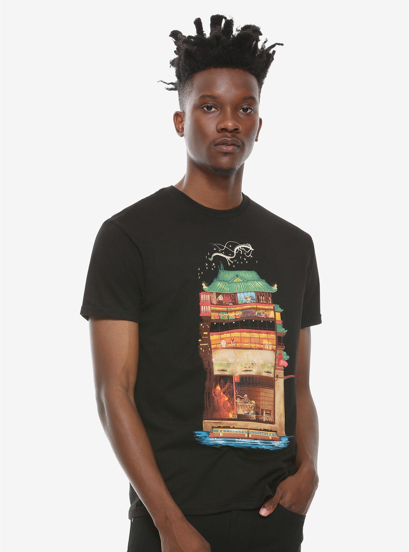 Studio Ghibli Spirited Away Sen's Scenes T-Shirt, , alternate