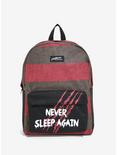 A Nightmare On Elm Street Striped Backpack, , alternate