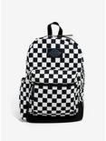 Dickies Checkerboard Faux Leather Bottom Backpack, , alternate