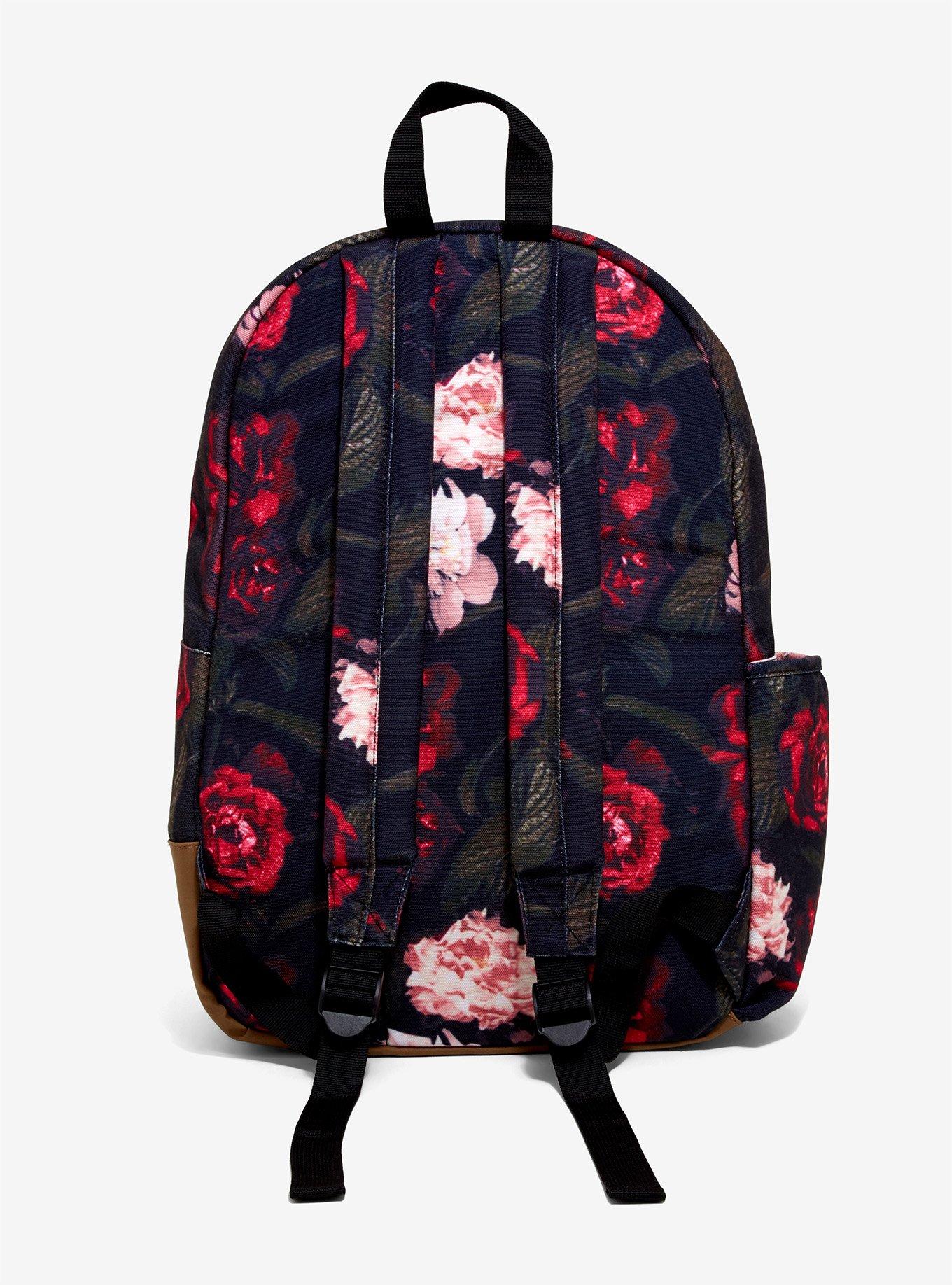 Dickies Dark Floral Colton Backpack, , alternate
