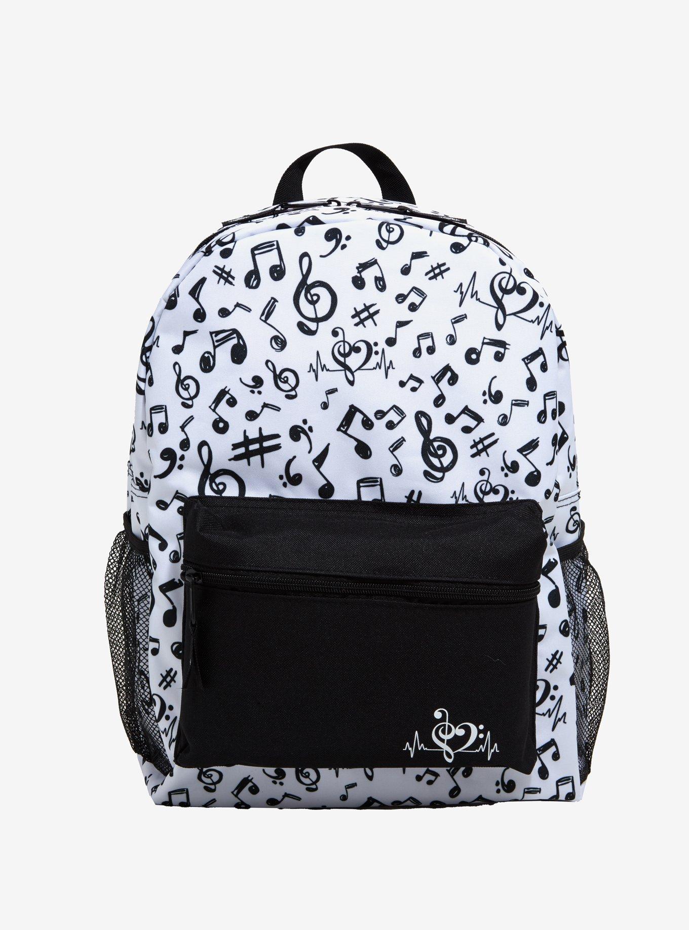 Music Notes Backpack, , alternate