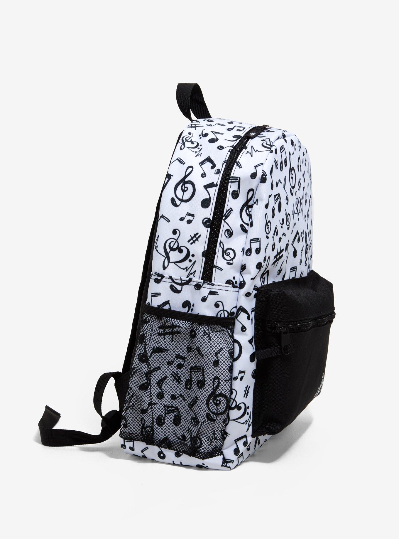 Music Notes Backpack, , alternate