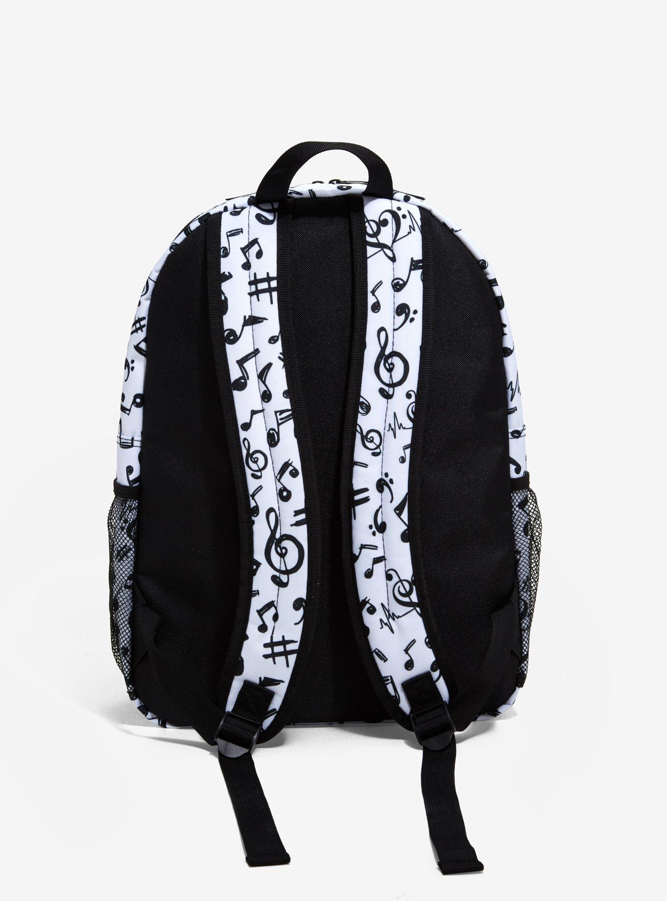 Music Notes Backpack, , alternate