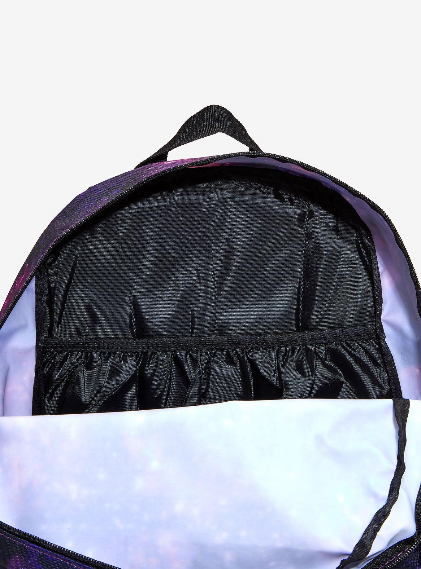 Purple & Pink Galaxy Backpack, , alternate