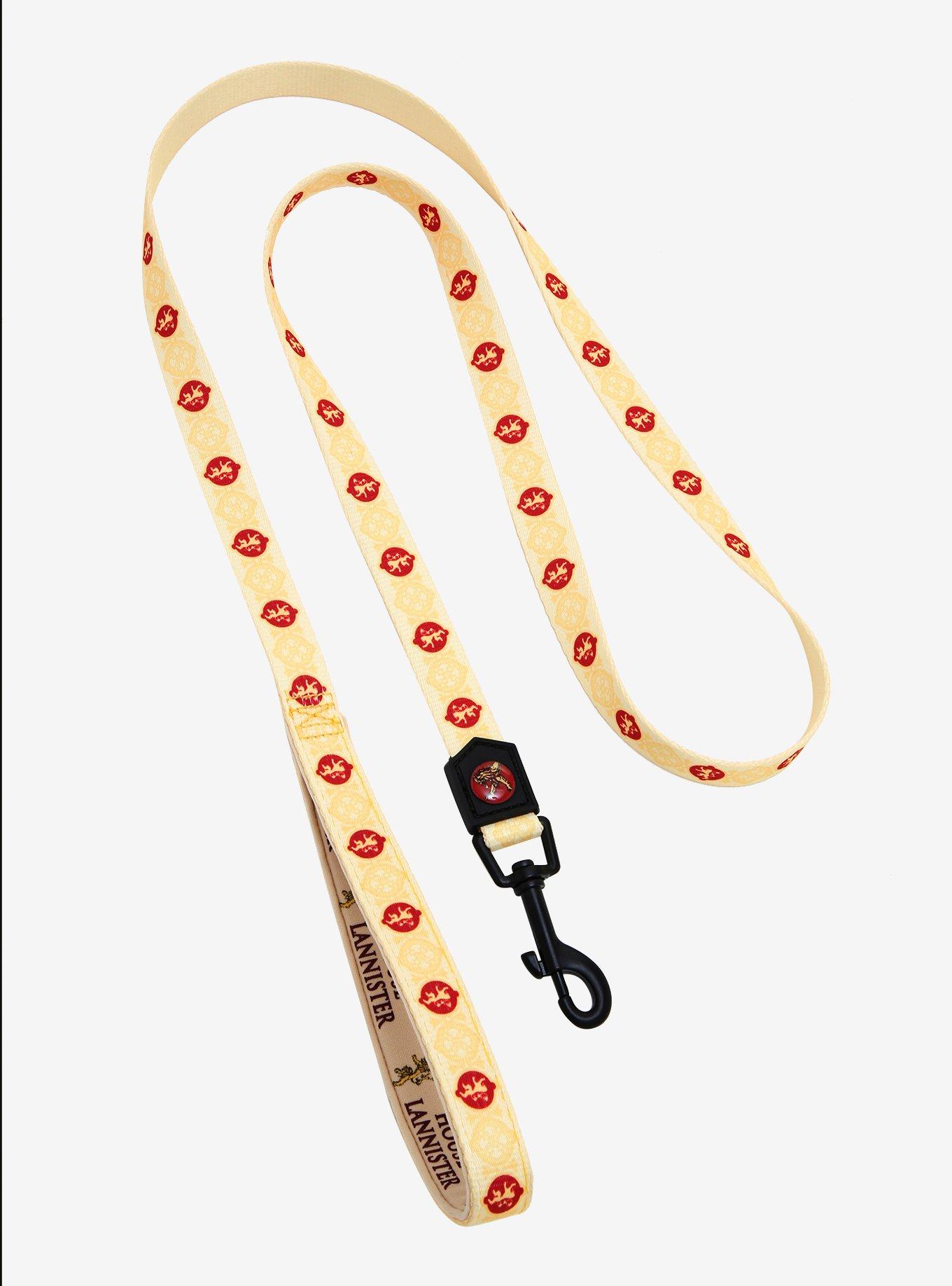 Game of Thrones Lannister Collar and Leash Set, , alternate