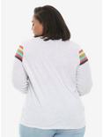 Her Universe Star Wars Millennium Falcon Striped Long-Sleeve T-Shirt Plus Size, , alternate