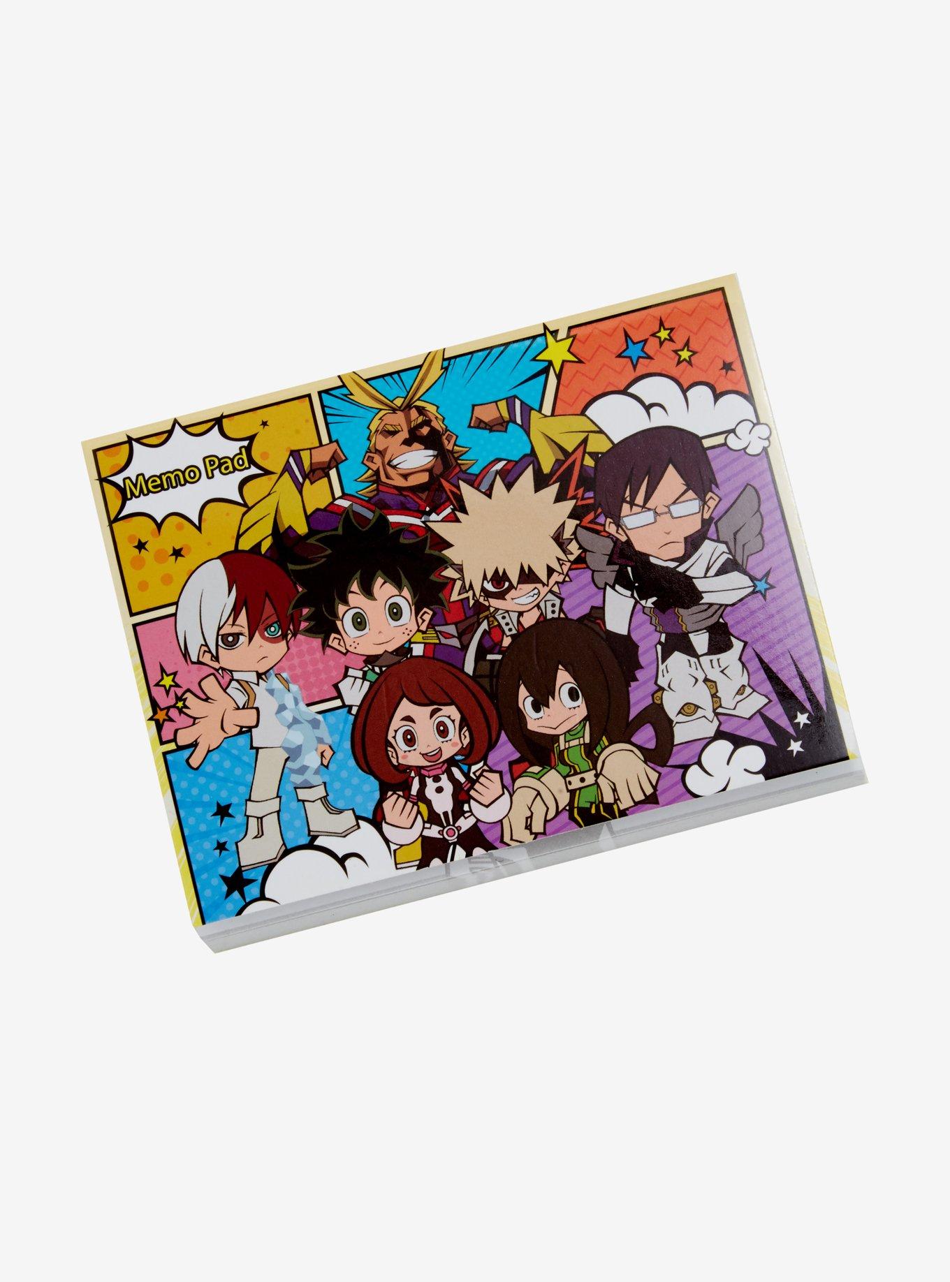 My Hero Academia Group Sticky Note Pad, , alternate
