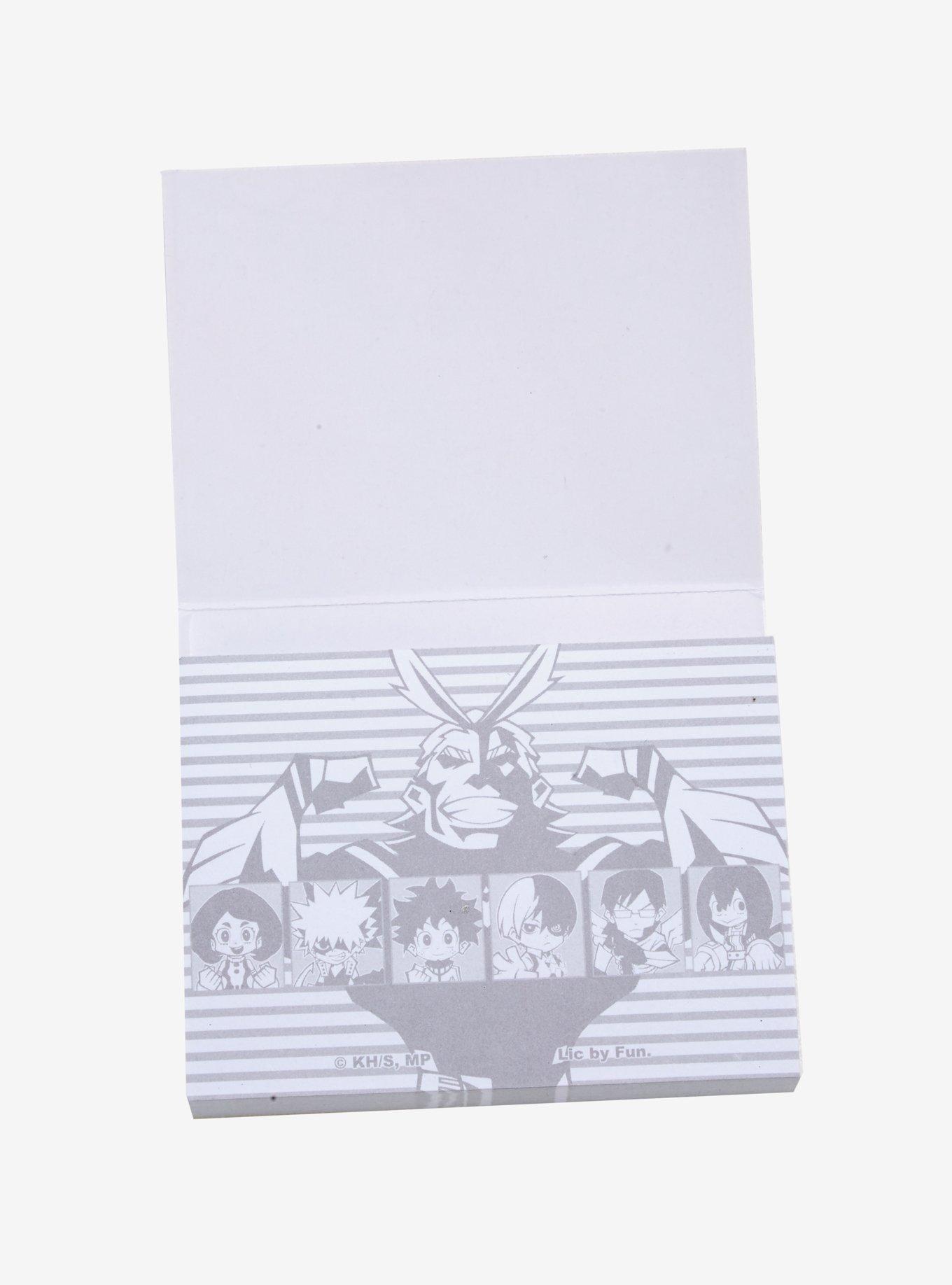 My Hero Academia Group Sticky Note Pad, , alternate