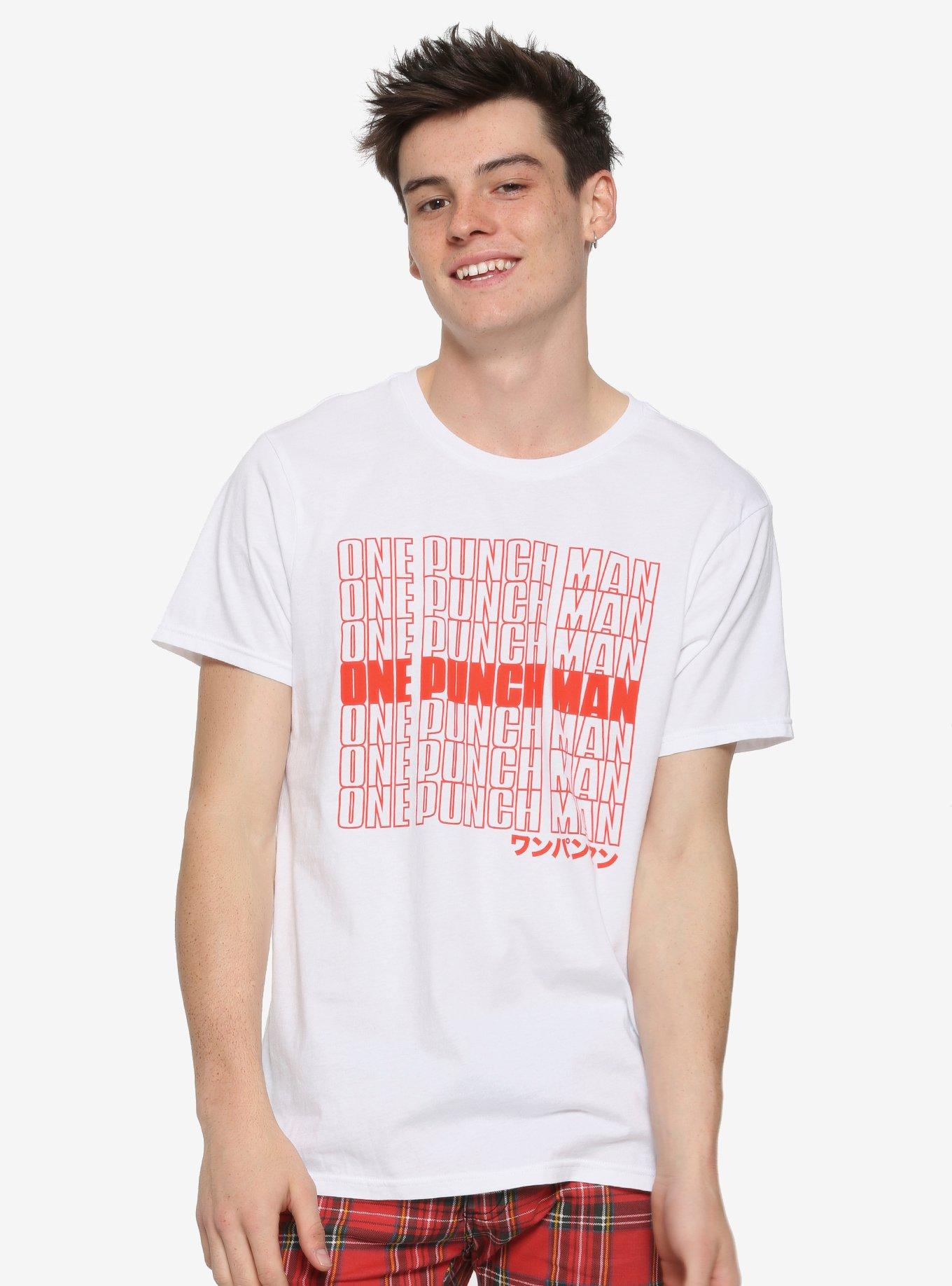 One Punch Man Grocery Bag T-Shirt, , alternate