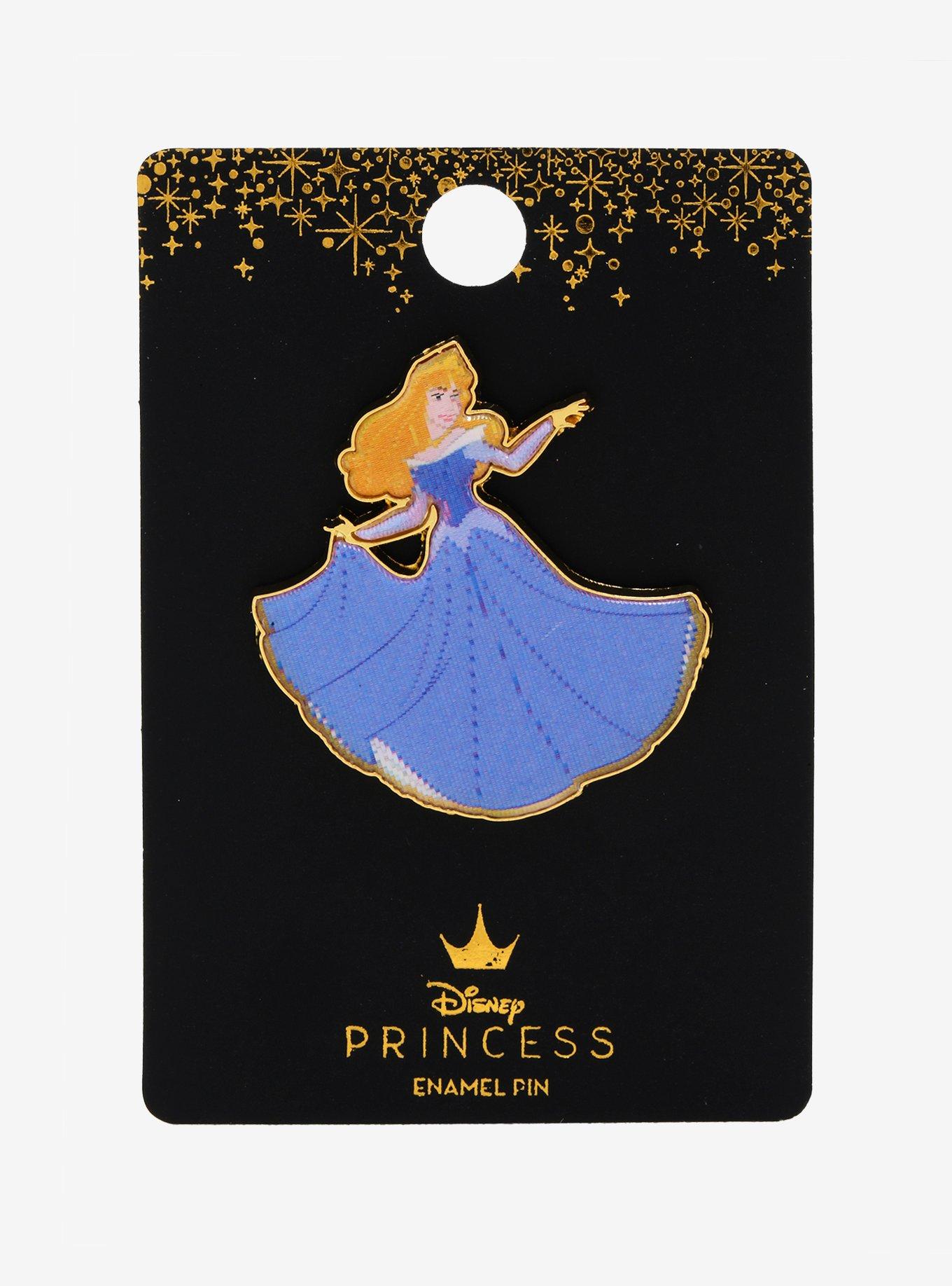 Loungefly Disney Sleeping Beauty Aurora Lenticular Enamel Pin - BoxLunch Exclusive, , alternate