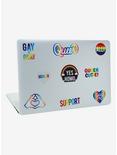 Loungefly Pride Tech Stickers - BoxLunch Exclusive, , alternate